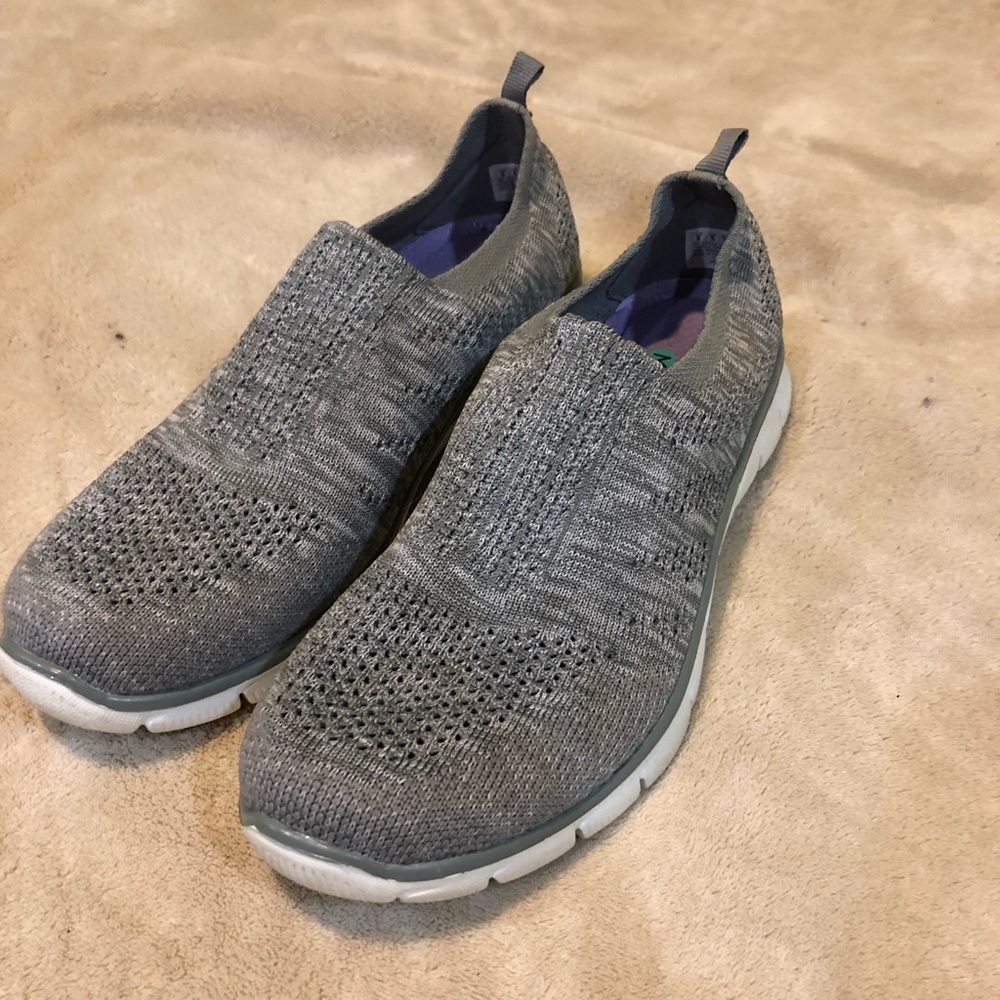 Sketchers Air cooled memory foam slip on sneakers